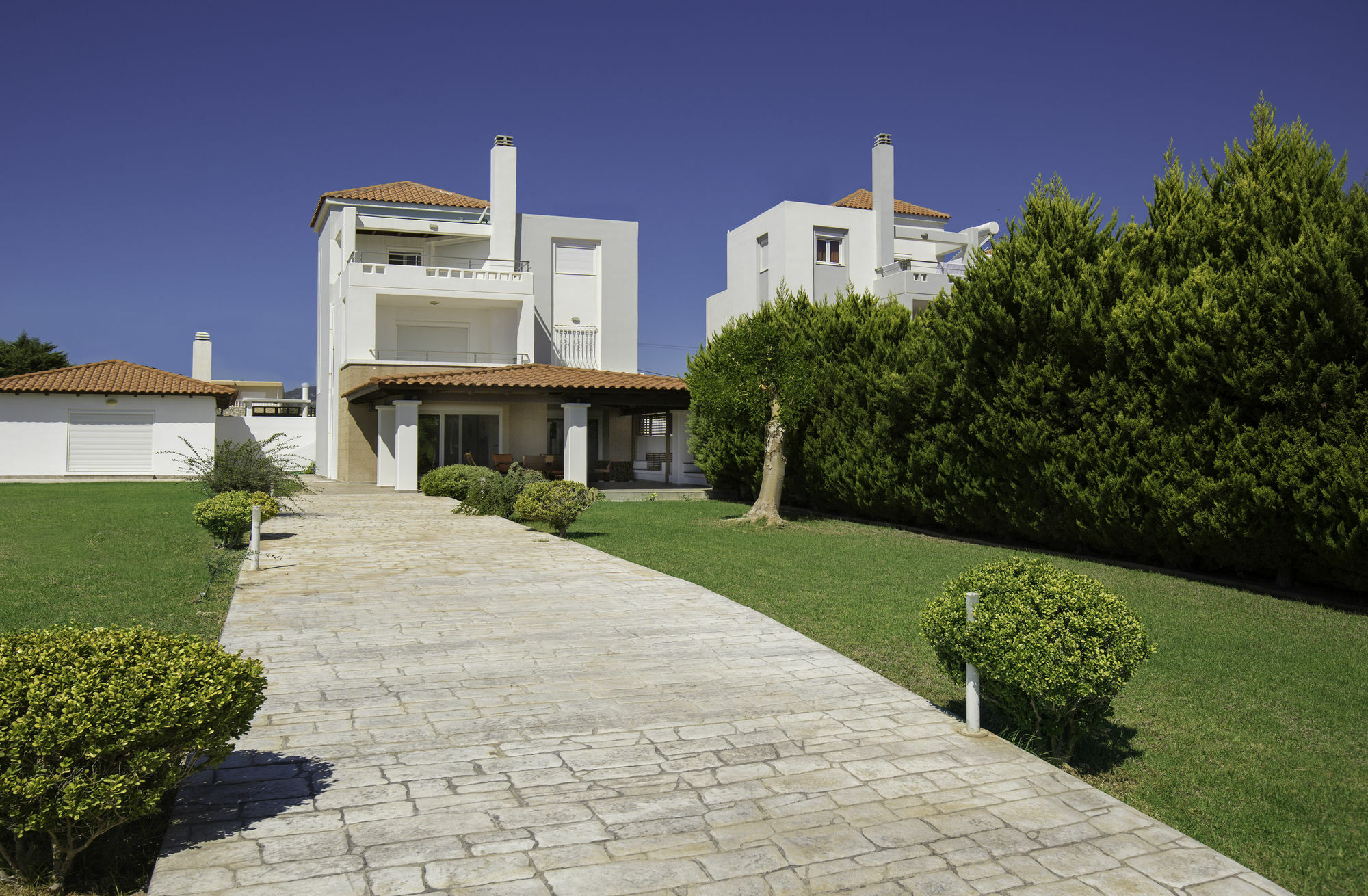 Antonoglou Beach Villas - Waterfront Luxury Retreat Lakhania Eksteriør bilde