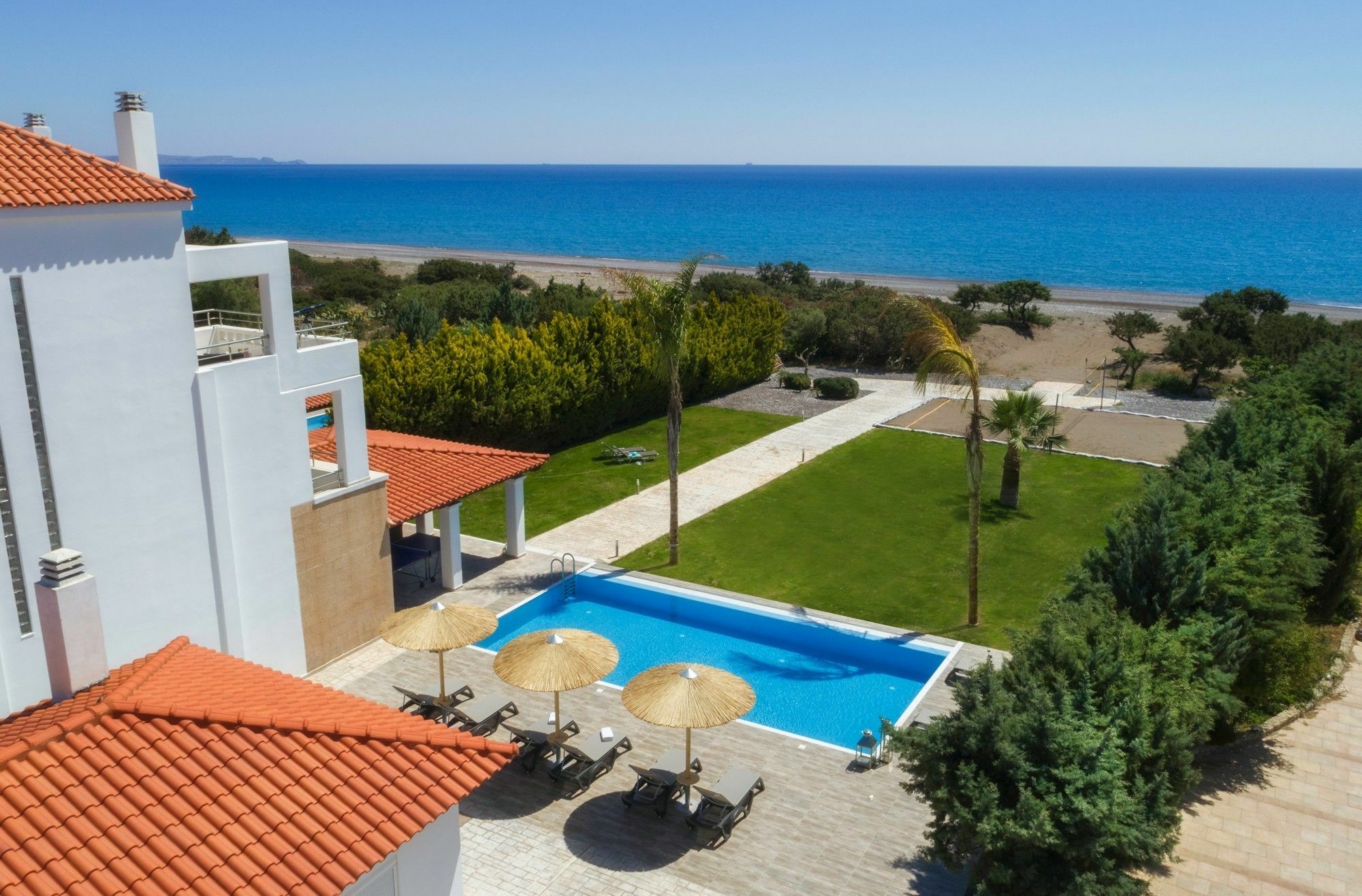 Antonoglou Beach Villas - Waterfront Luxury Retreat Lakhania Eksteriør bilde