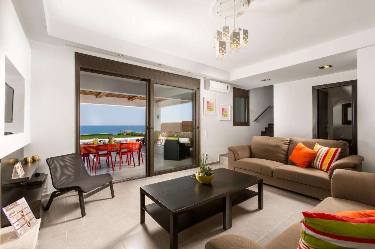 Antonoglou Beach Villas - Waterfront Luxury Retreat Lakhania Eksteriør bilde